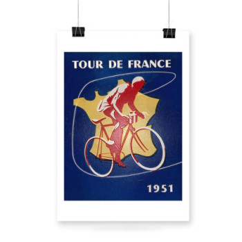 Plakat Tour de France 1951