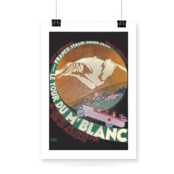 Plakat Tour du Mt Blanc