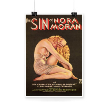 Plakat The Sin of Nora Moran 1933s