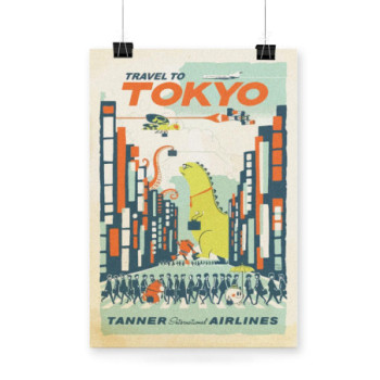 Plakat Travel to Tokyo