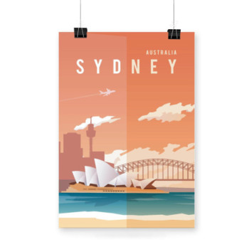 Plakat Travel to Sydney