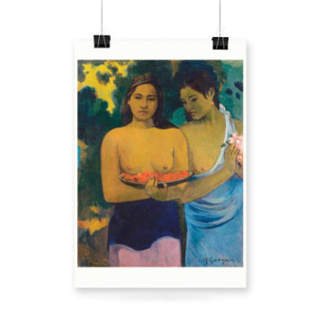 Plakat Two Tahitian Women