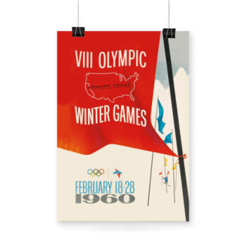 Plakat VIII Olympic Winter Games