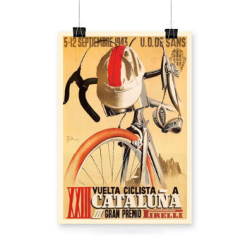 Plakat Vuelta ciclista a Cataluna