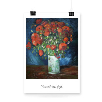 Plakat Vase with Poppies 1