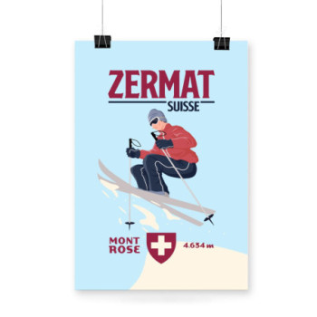 Plakat Zermat