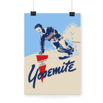 Plakat Yosemite Ski School