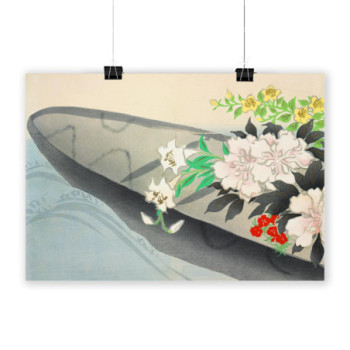 Plakat Flower boat from Momoyogusa