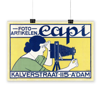 Plakat Fotoartikelen Capi Amsterdam by Johann Georg van Caspel