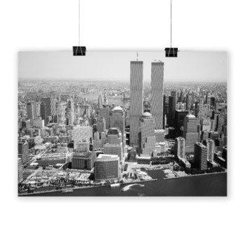 Plakat New York City Skyline World Trade Center