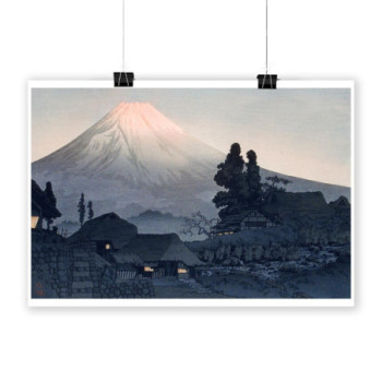 Plakat Mount Fuji From Mizukubo