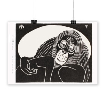 Plakat Orangutan