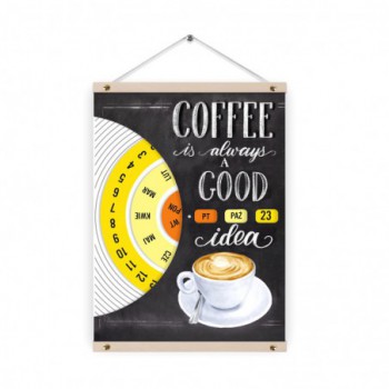 Kalendarz wieczny Coffee is Good