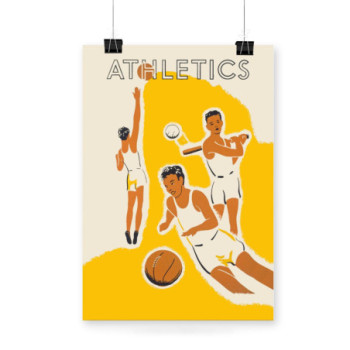 Plakat Athletics