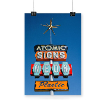 Plakat Atomic Signs sign New Mexico