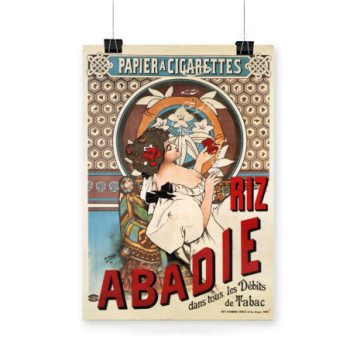 Plakat Abadie rolling paper