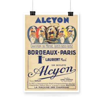 Plakat Alcyon Bordeaux Paris