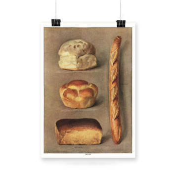 Plakat Baked Bread