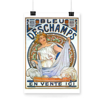 Plakat Bleu Deschamps