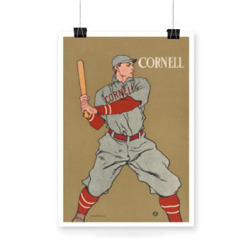 Plakat Baseball player by Edward Penfield