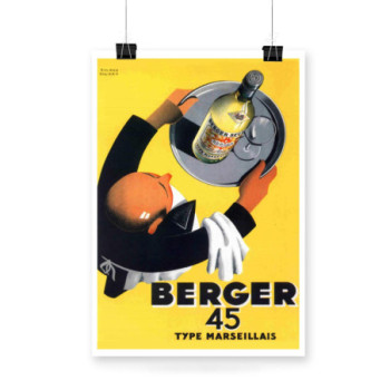 Plakat Berger 45 Type Marseillais 1935s