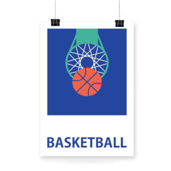 Plakat Basketball frame