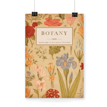 Plakat Botany