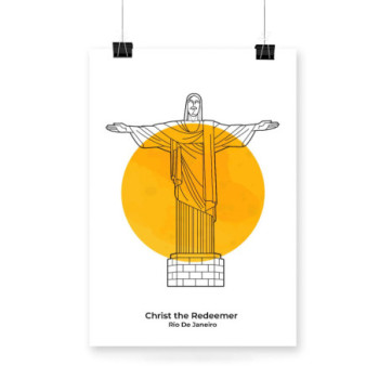 Plakat Christ the Redeemer Rio De Janeiro