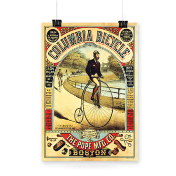 Plakat Columbia Bicycle