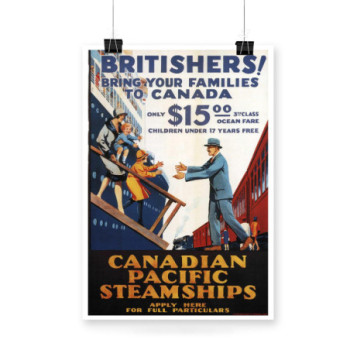 Plakat Canadian Pacific Steamships