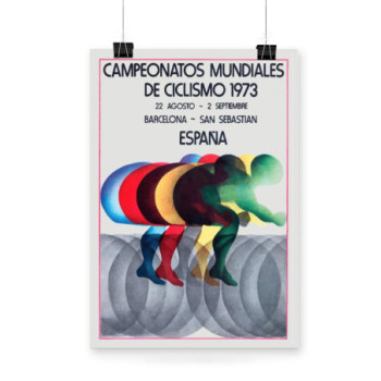 Plakat Campeonatos Mundiales Espana