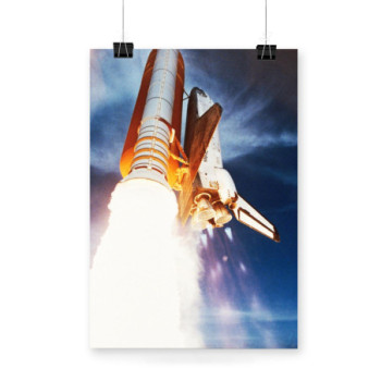 Plakat Challenger by NASA 1985