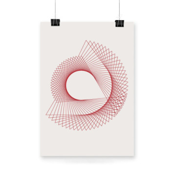 Plakat Circular geometric