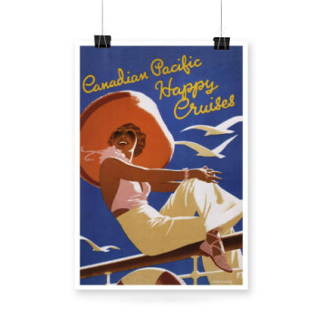 Plakat Canadaian Pacific Travel Poster