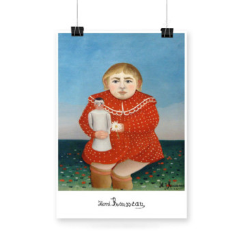 Plakat Child with Doll
