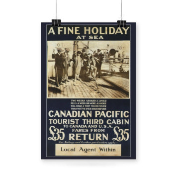 Plakat Canadian Pacific IV Travel Poster