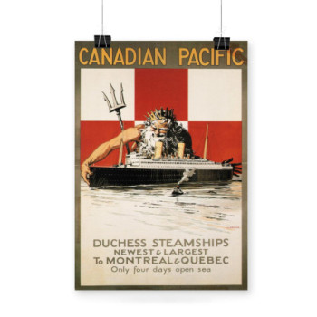 Plakat Canadian Pacific III Travel Poster