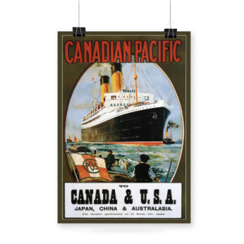 Plakat Canadian Pacific II Travel Poster