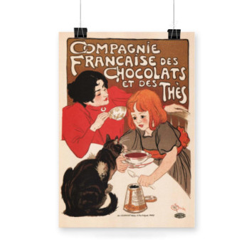 Plakat Compagnie Francaise des chocolats