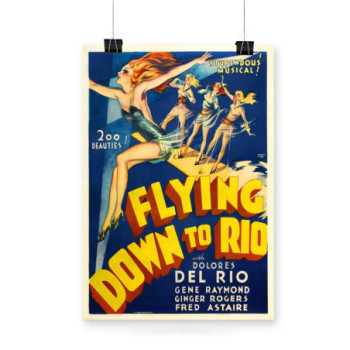 Plakat Flying down to Rio 1933s