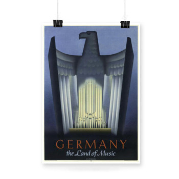 Plakat Germany the land of music