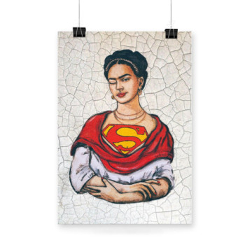 Plakat Frida Superhero