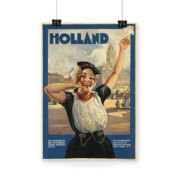 Plakat Holland Travel Poster 1910s