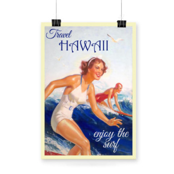 Plakat Hawaii Poster Travel