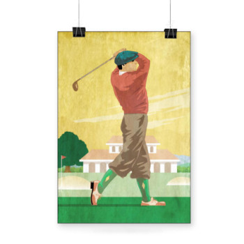 Plakat Golf