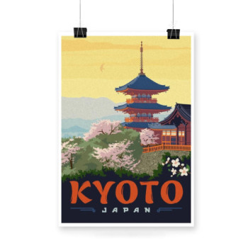 Plakat Kyoto Japan