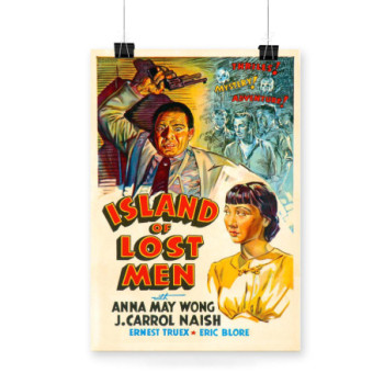 Plakat Island of Lost Men Movie Poster