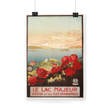 Plakat Lake Maggiore Travel Poster 1927s