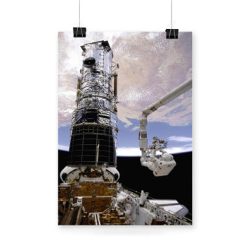 Plakat NASA Hubble First Servicing EVA