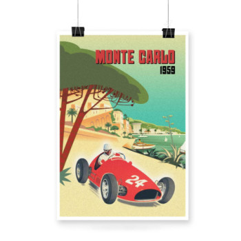 Plakat Monte Carlo 1959